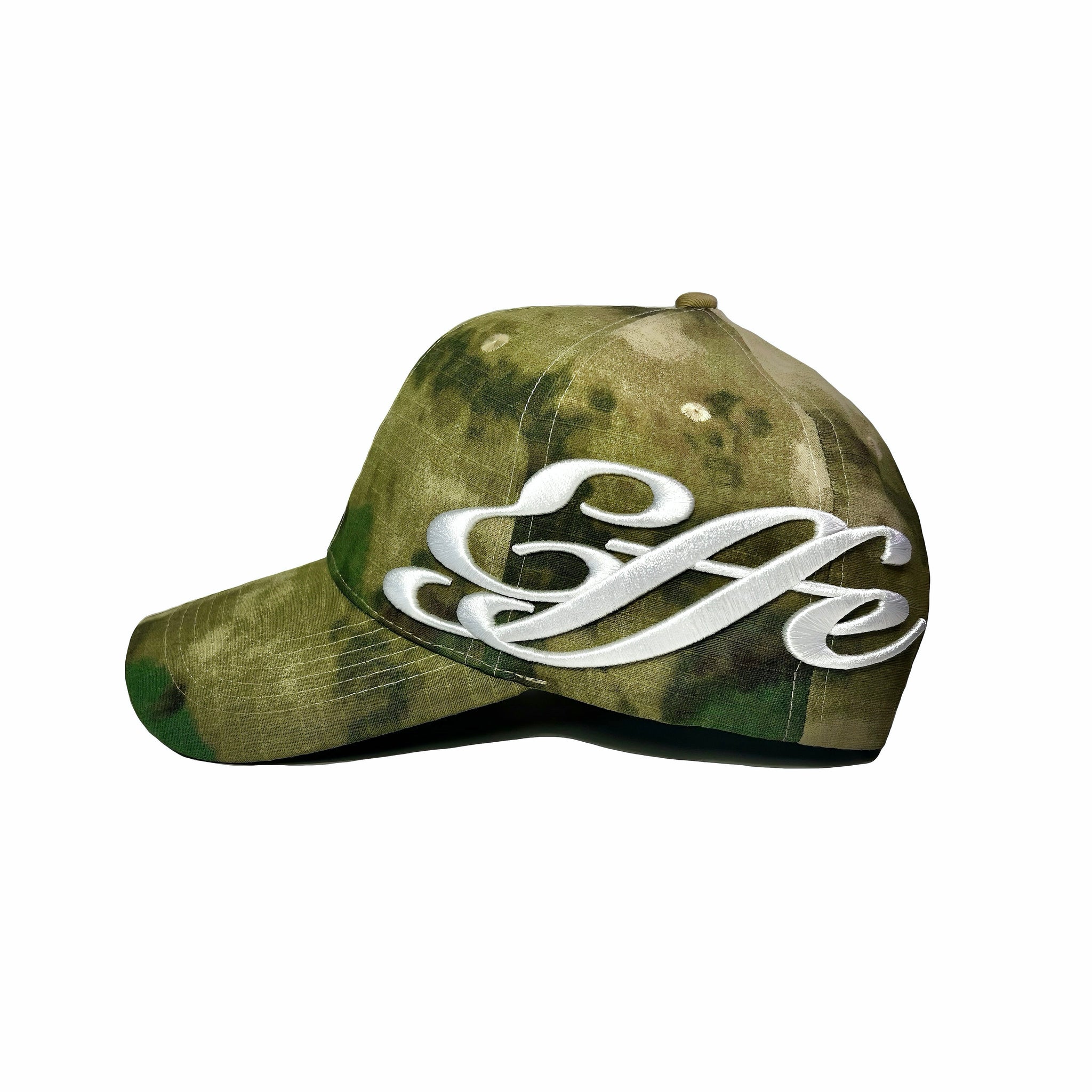 EMBROIDERED CAMO CAP